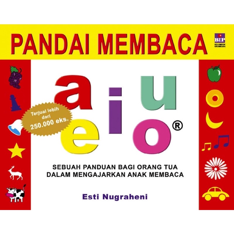 Buku Belajar Membaca Pandai Membaca Aiueo
