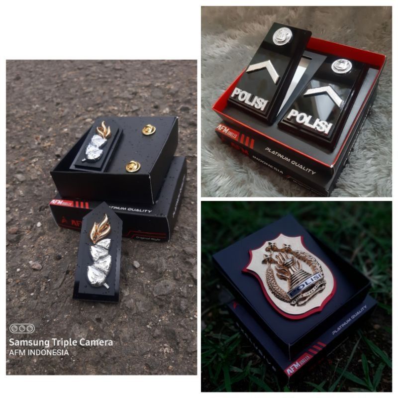 PANGKAT POLRI.PANGKAT POLISI.PAKET/SET:PANGKAT_MONOGRAM_KEWENANGAN
