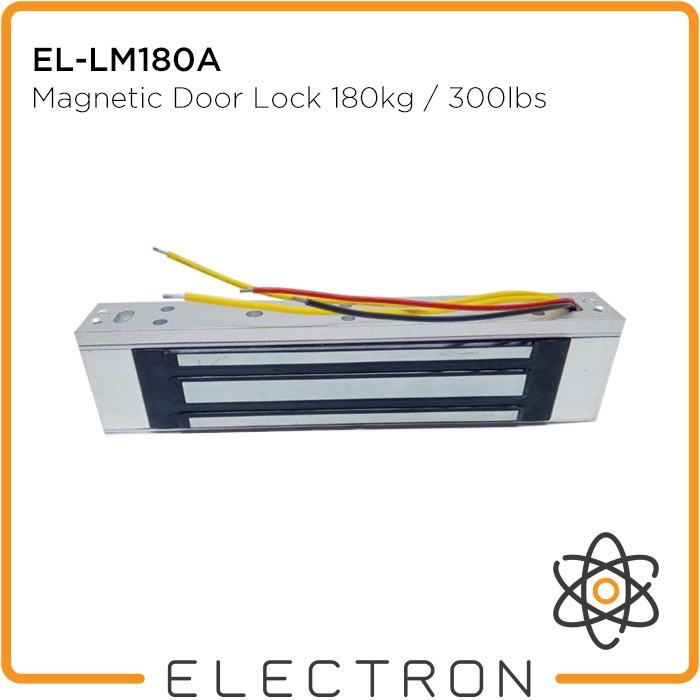 Magnetic Electric Door Lock Pintu Access Control 180 kg 180kg Akses kontrol