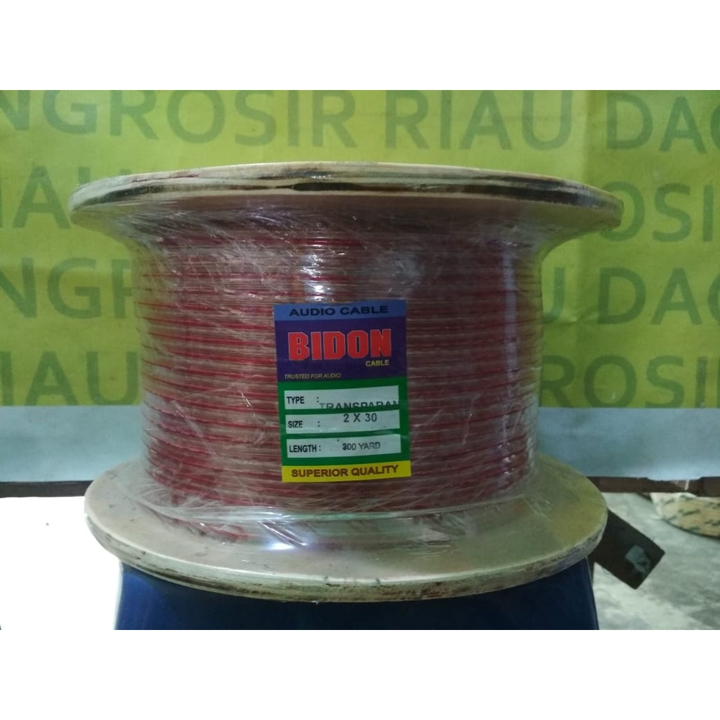 KABEL LISTRIK TRANSPARAN KABEL SERABUT | KABEL COCOKAN LISTRIK BIDON | KABEL LISTRIK PER METER | KAB