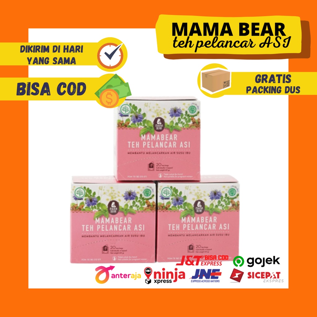 Mama Bear Teh Pelancar Mirip Asi Booster Tea