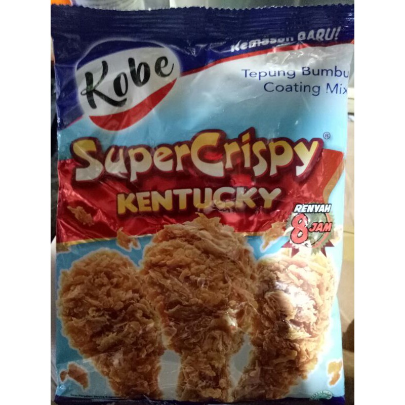 

Tepung Bumbu Kobe SuperCrispy Kentucky 210gr