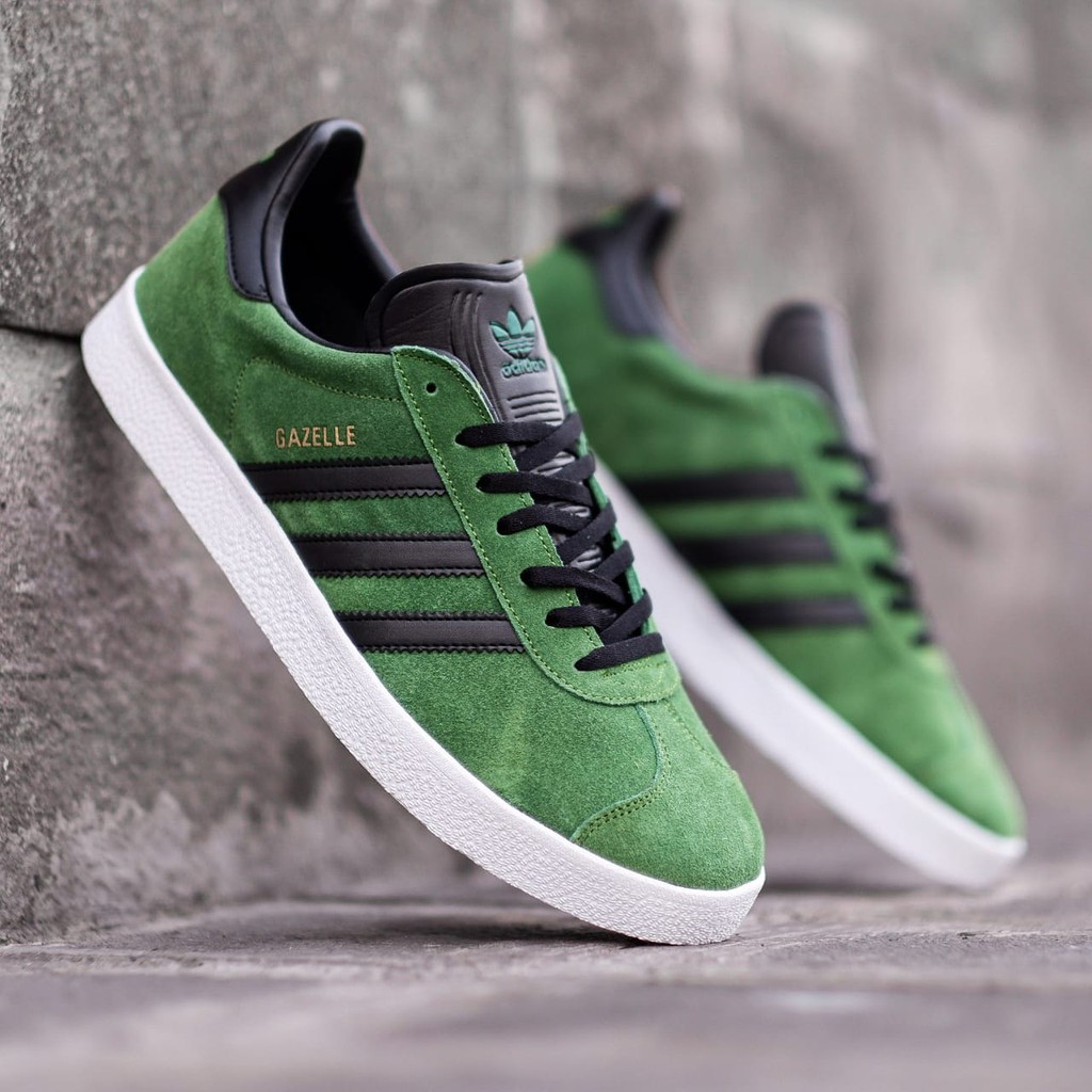 ADIDAS GAZELLE GREEN BLACK ORIGINAL