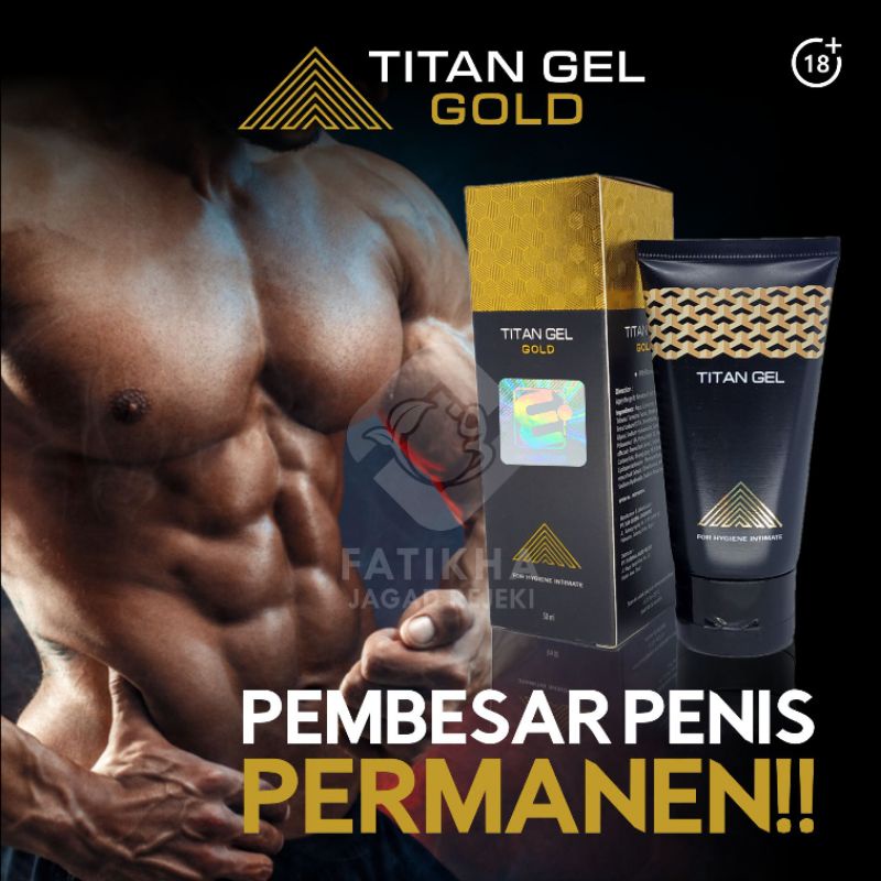 Jual Titan Gel Gold Obat Oles Sex Tahan Lama Pembesar Dan Panjang Penis Pria Dewasa Asli 0802