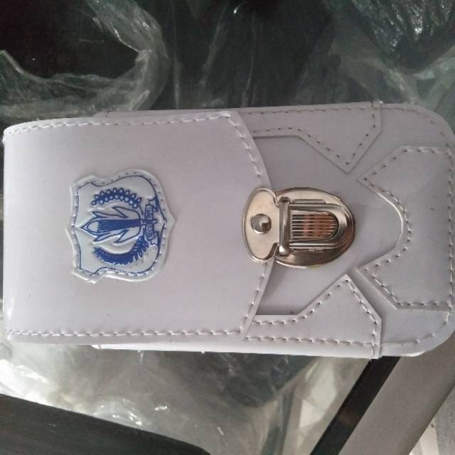 Sarung dompet hp logo satpam