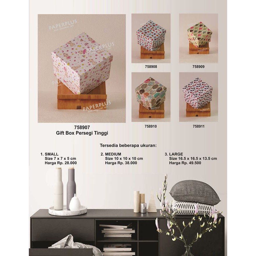 

Kotak kado/Kotak Hadiah/Gift Box Persegi Tinggi_Small_Baby Girls