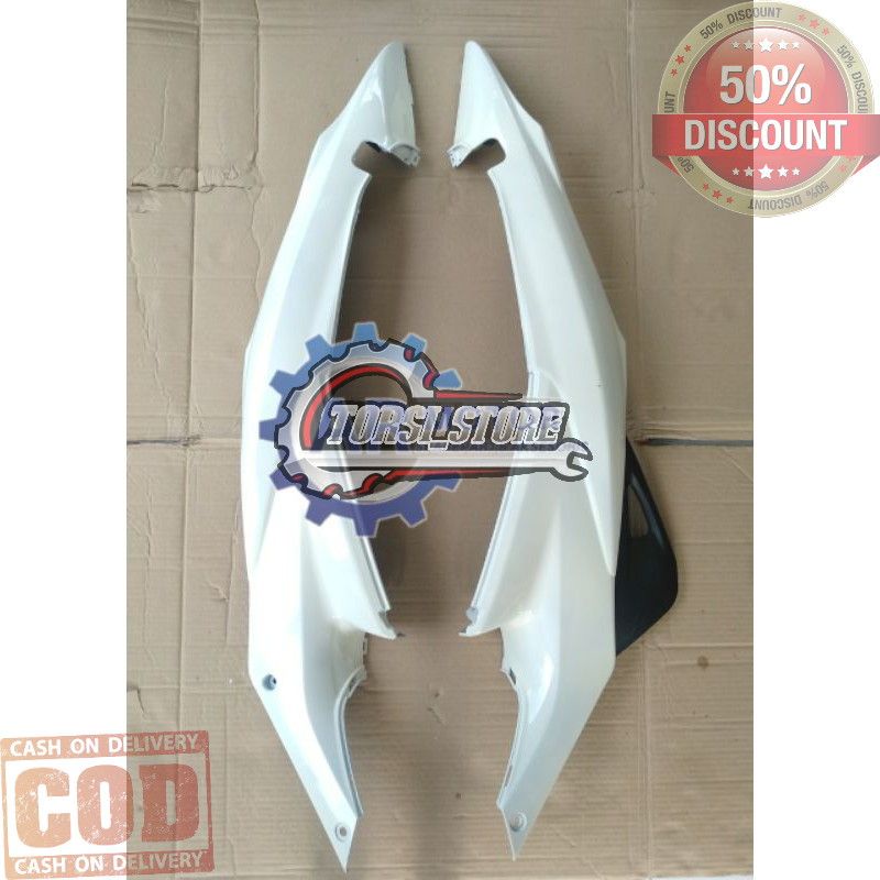 BODY BELAKANG SATRIA FU FL / FU BARONG OLD PUTIH