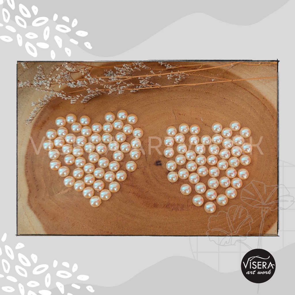 Premium Half Pearl 7mm - Festive Series