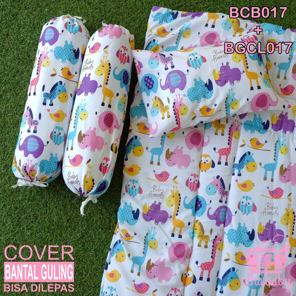 Elhababy bed cover bedcover bayi set motif murah selimut ...