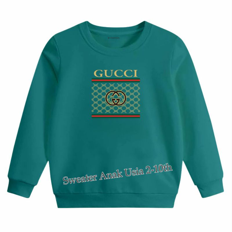 ((IB))SWEATER ANAK2 UNISEX/GU3CI DIGITAL SABLON