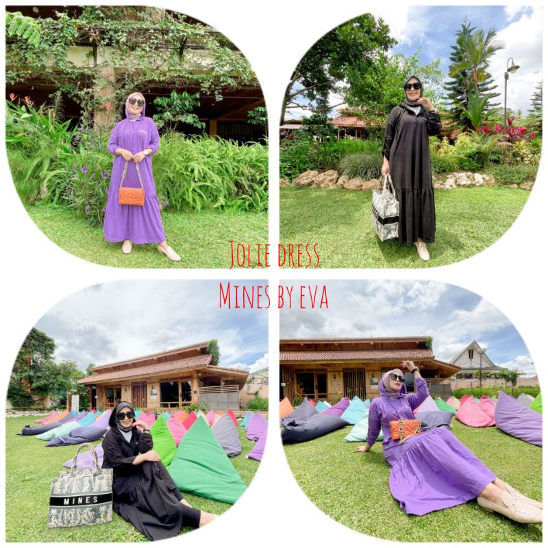 Jolie Dress Hoodie Mines by Eva