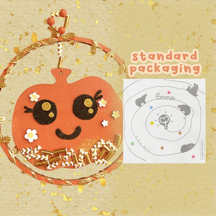 

Produk Terbaru Pumpkin Craft Autumn Set By Make With Emma (Includes Paint & Brush!)