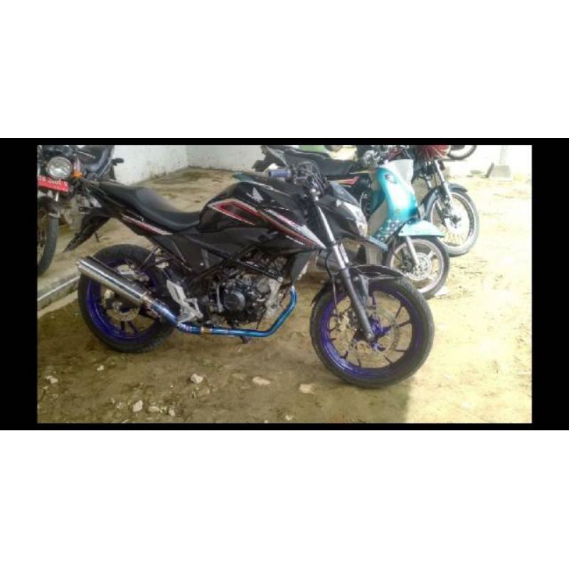 knalpot ckd satria fu leher bluemoon for satria fu, jupiter mx, vixion, cb, gl, tiger dll..