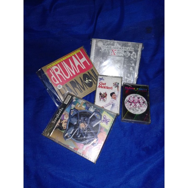 paket slank segel cd vcd kaset