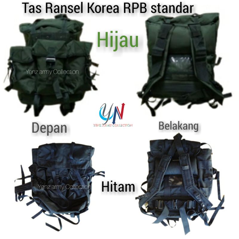 Tas ransel korea tni  rpb standar