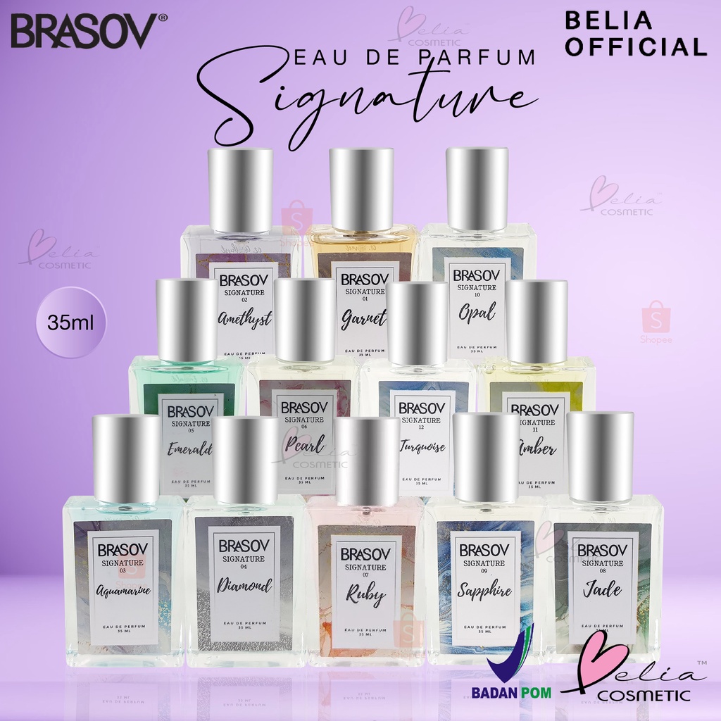 ❤ BELIA ❤ BRASOV Eau De Parfum Signature 35ml | Parfum | Minyak wangi | Pewangi Tubuh | BPOM