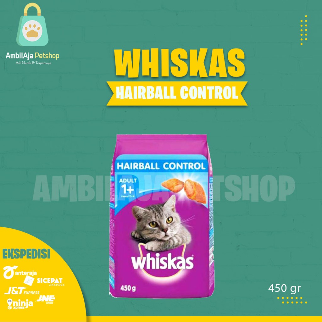 Makanan Kucing kering murah WHISKAS 450gr All Varian