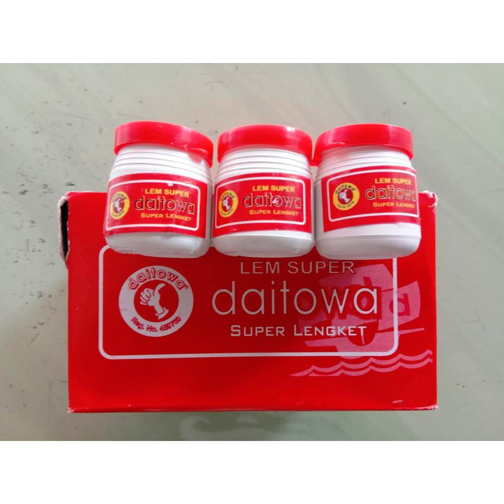 

Super Grosir Lem Kertas 30gr ISI 24 Pcs/Box Merk Daitowa