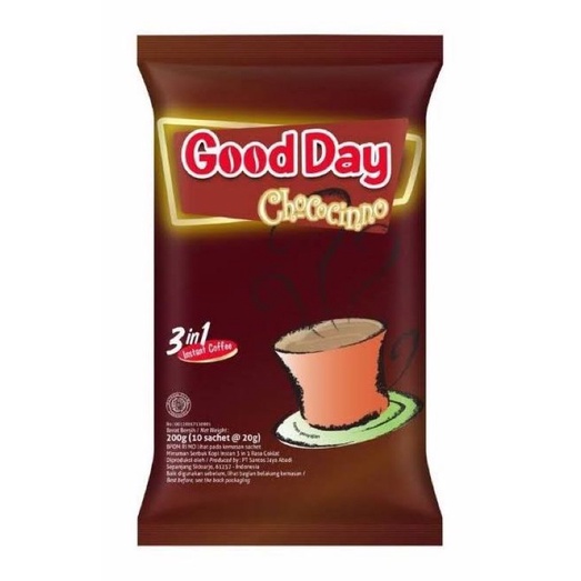 

GOOD DAY CHOCOCINNO P10 10X20GR