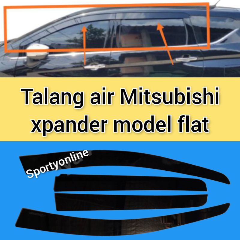 Talang air mitsubishi xpander flat