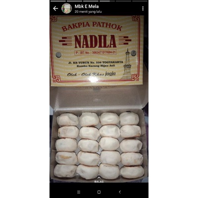 

bakpia Nadila oleh oleh khas yogyakarta