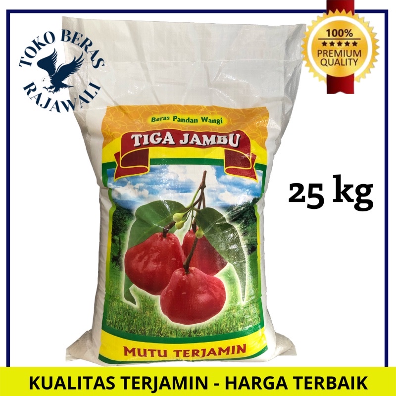 

Beras Pandan Wangi Cap Tiga Jambu 25 Kg