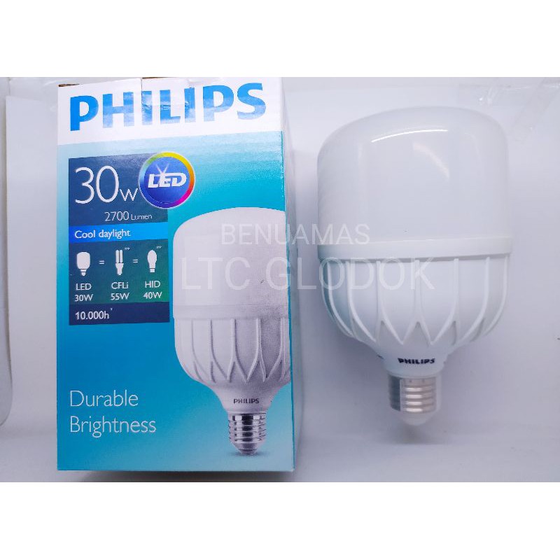 LAMPU LED BULB PHILIPS 30watt BOHLAM TFORCE 30W PHILIPS