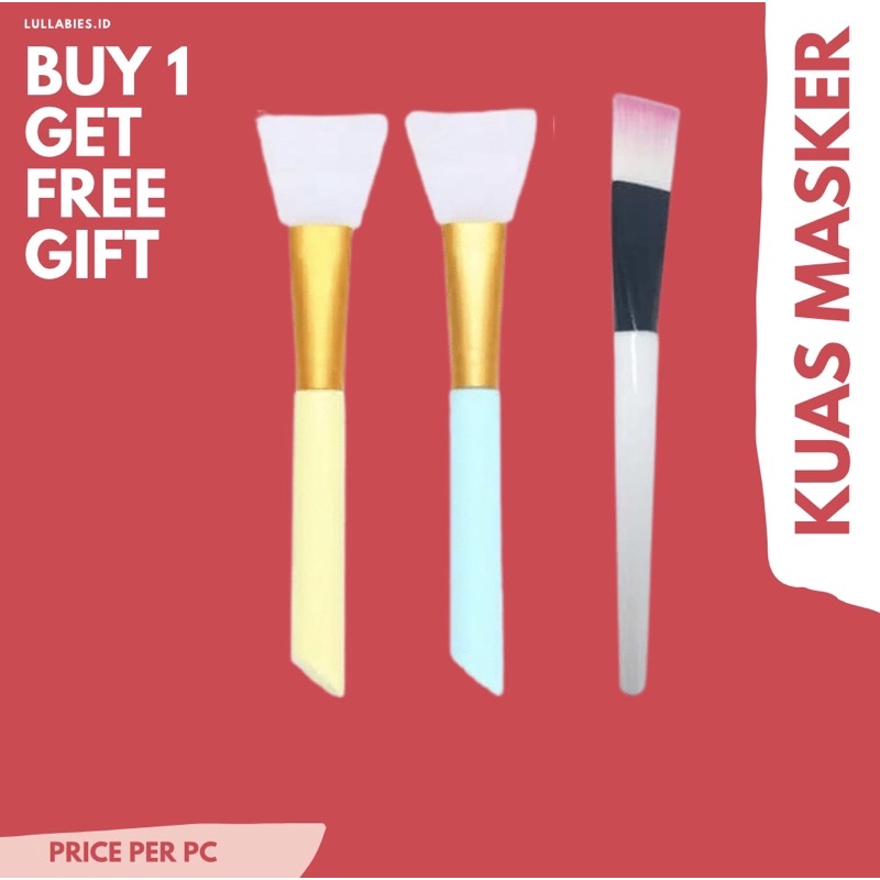 Kuas Masker Silikon & Kuas Masker Brush Aplikator Masker