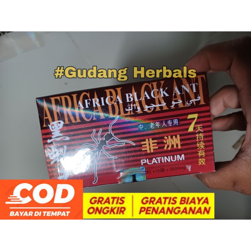 Africa black ant Platinum Original isi 20 sachet
