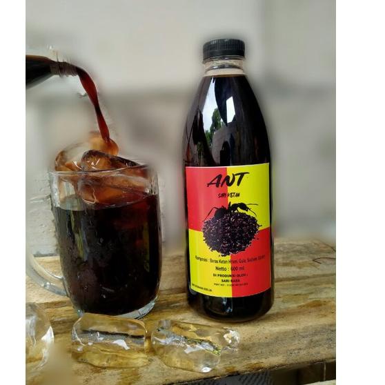 

tape ketan ireng / es badek tape ketan hitam 600ml MKSerba Murah )̿̿ `