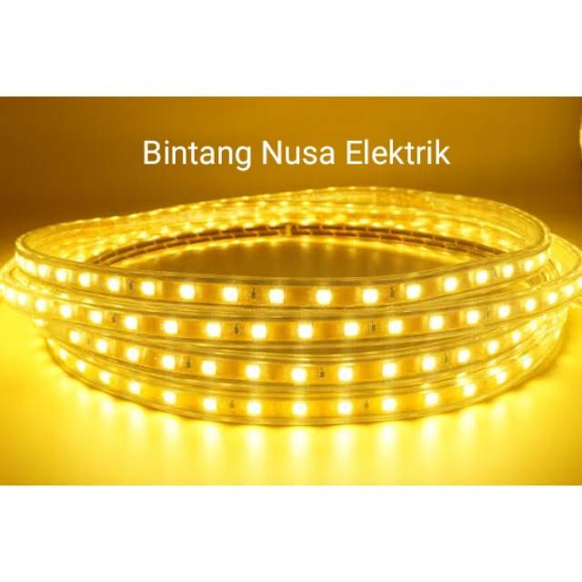 Lampu LED Strip 5050 Kuning Per Meter