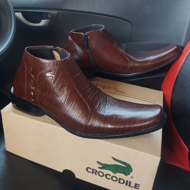 Sepatu Pantofel Pria Kulit Asli Bisa COD