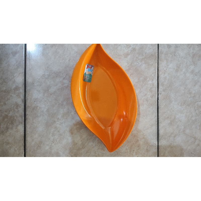 piring melamin oval golden dragon