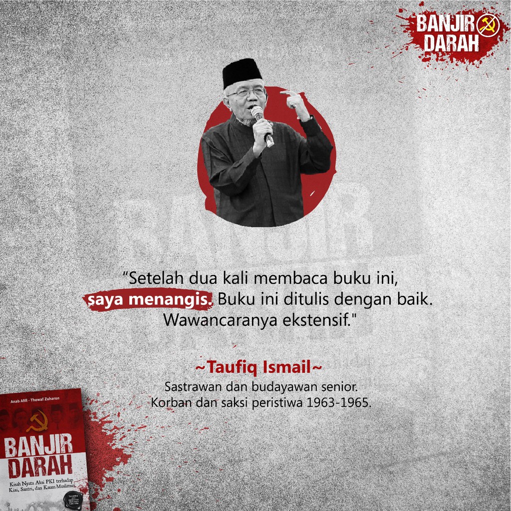 Buku Banjir Darah; Aksi Nyata Kekejaman PKI terhada Kiay, Santri dan Umat Islam