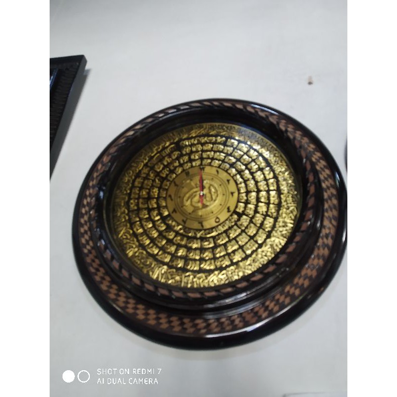 jam dinding kaligrafi 3 dimensi