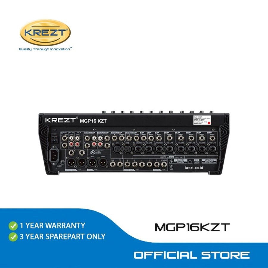 PROFESSIONAL AUDIO MIXER KREZT MGP16