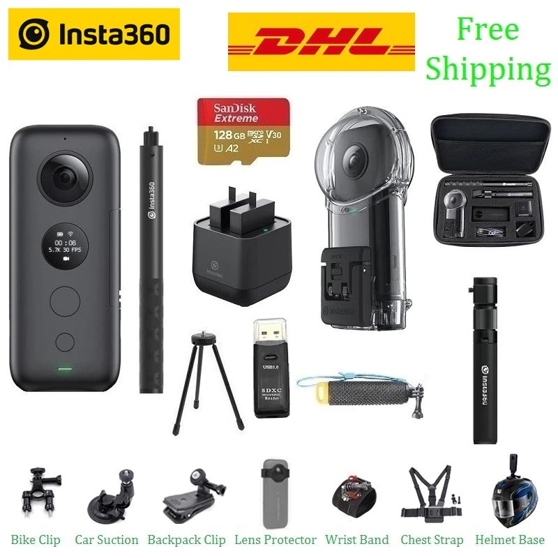 camera Insta360 ONE X Action Camera VR Insta 360 Panoramic Camera For IPhone And Android 5.7K