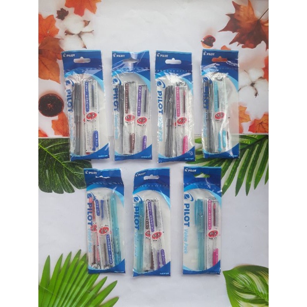

Pilot Value Pack Bundling Wadah Pulpen Hi-Tec C Coleto dan 3 Tinta Set