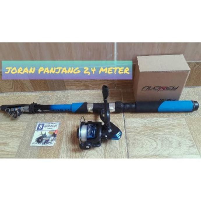 Set pancing 5 bearing joran panjang 2,4 meter "HARGA PROMO"