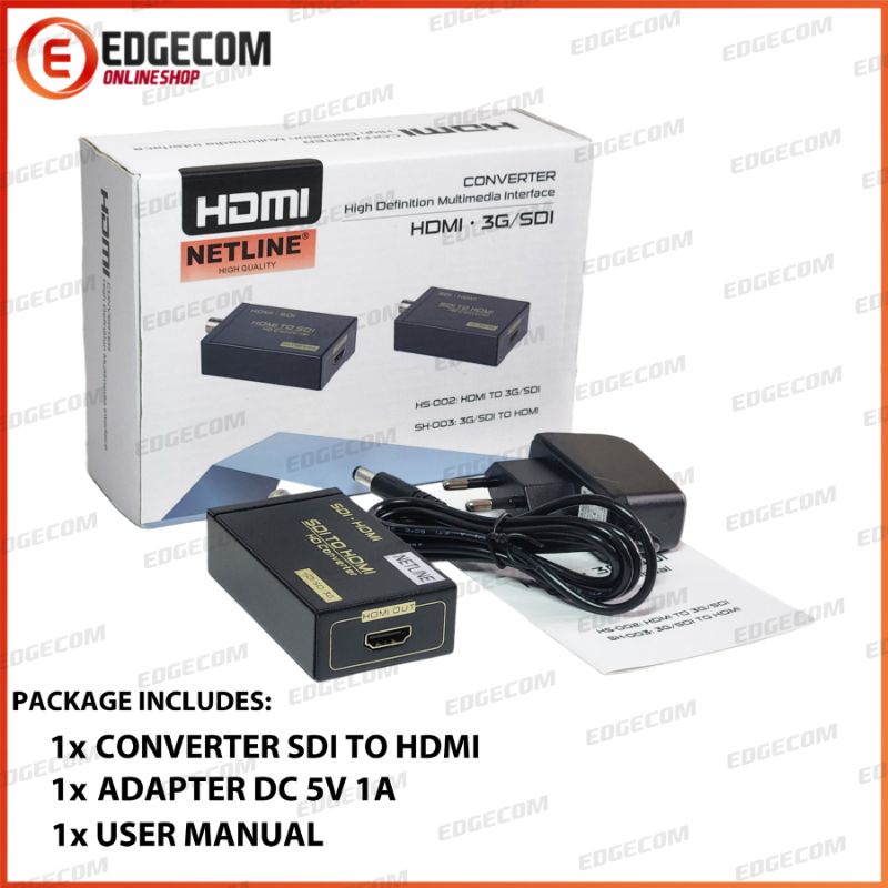 Konverter SDI to HDMI Adapter NETLINE