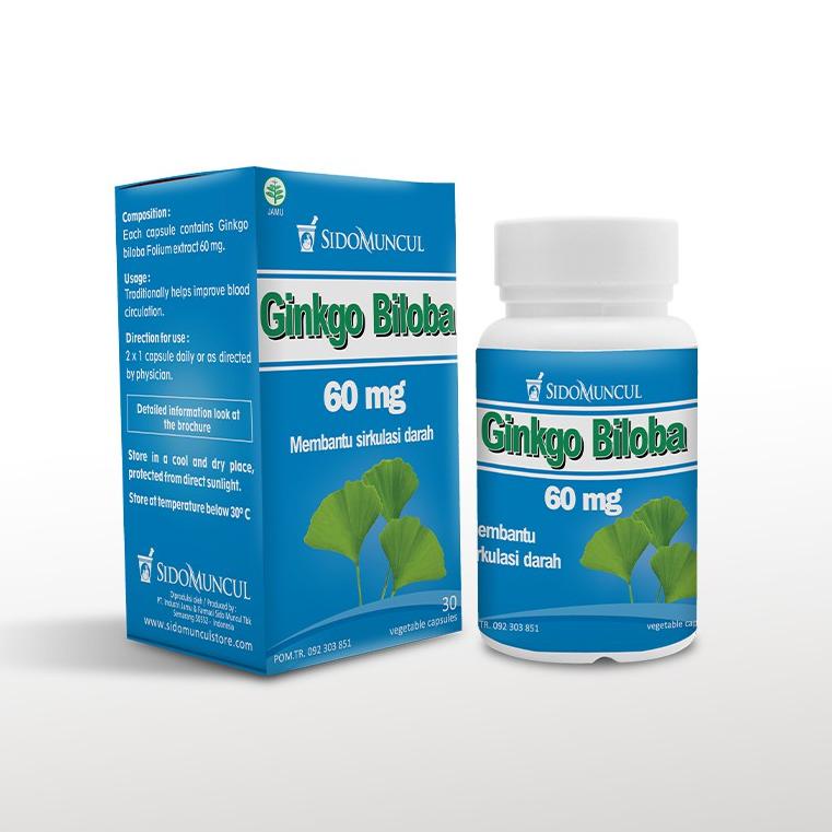 

[PROMO LWN54] Sido Muncul Herbal Ginkgo Biloba 30 Kapsul - Daya Ingat Konsentrasi Pasti Murah