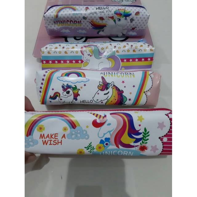 

kotak pencil unicorn , tempat pencil dompet , tempat pencil