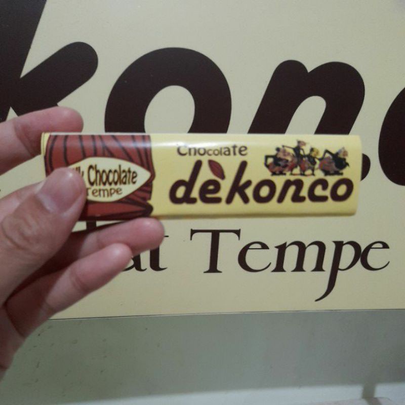 

milk cokelat tempe dekonco