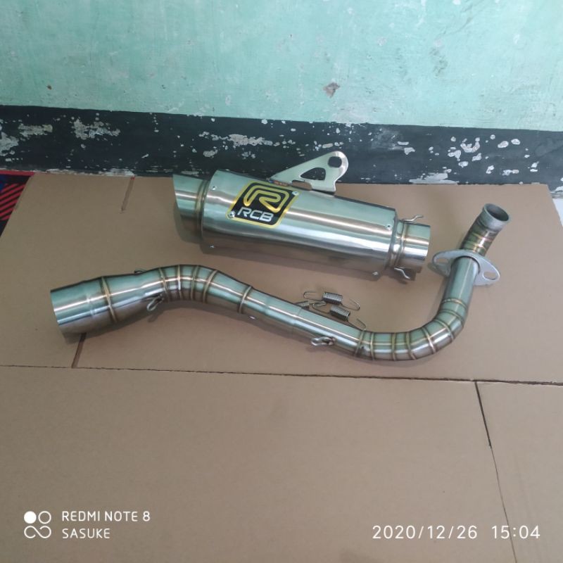 KNALPOT RCB NMAX LEXI PCX AEROX VARIO150 VARIO125