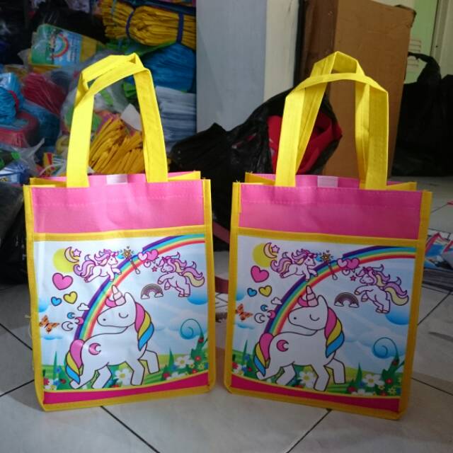 

READY tas ulang tahun kantong UNICORN