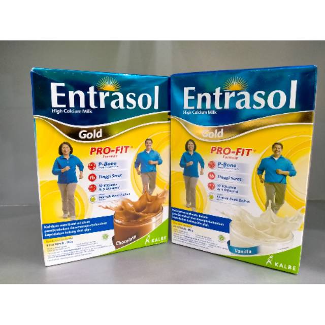 

Entrasol gold vanila dan coklat 185g