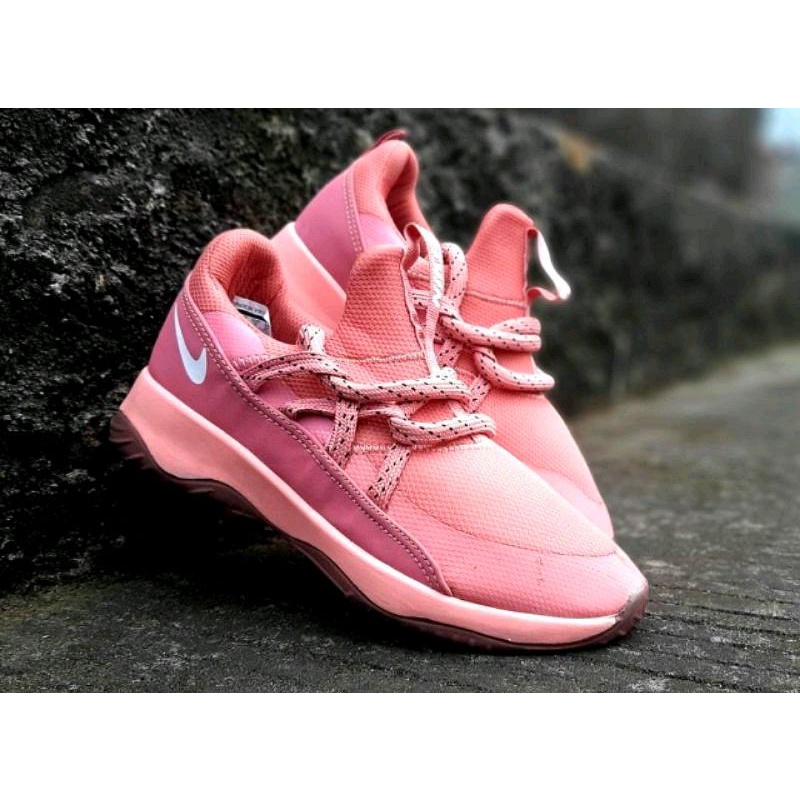 100% IMPORT NEW!! SEPATU SNEAKERS WANITA NIKE CITY LOOP PINK BABY PEACH IMPORT RUNNING SHOES OLAHRAGA CEWEK