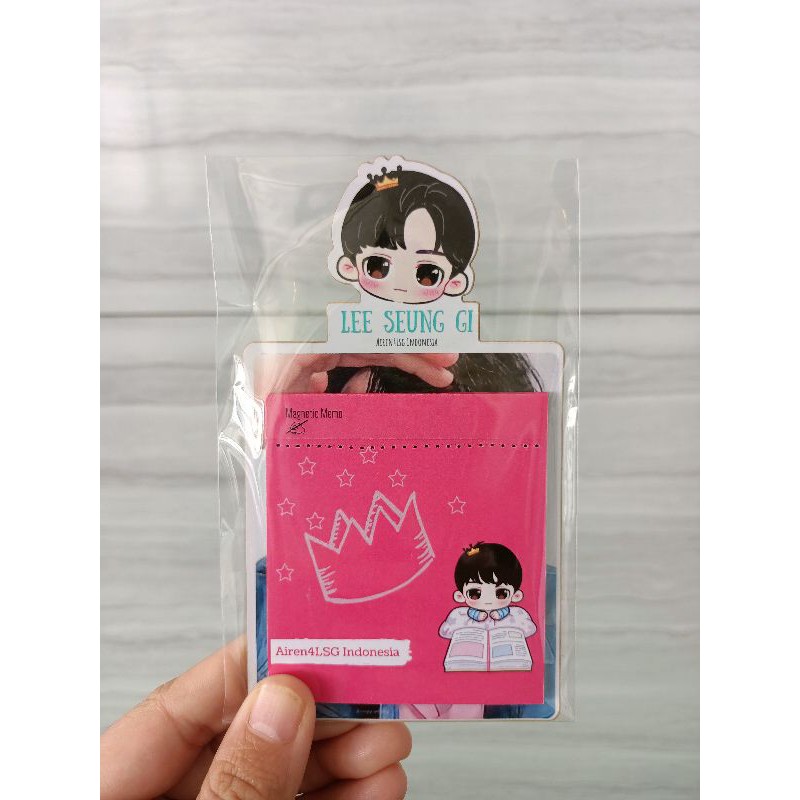 

#LEESEUNGGI Memo magnet