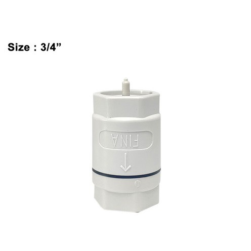 TUSEN KLEP PVC 3/4 INCH
