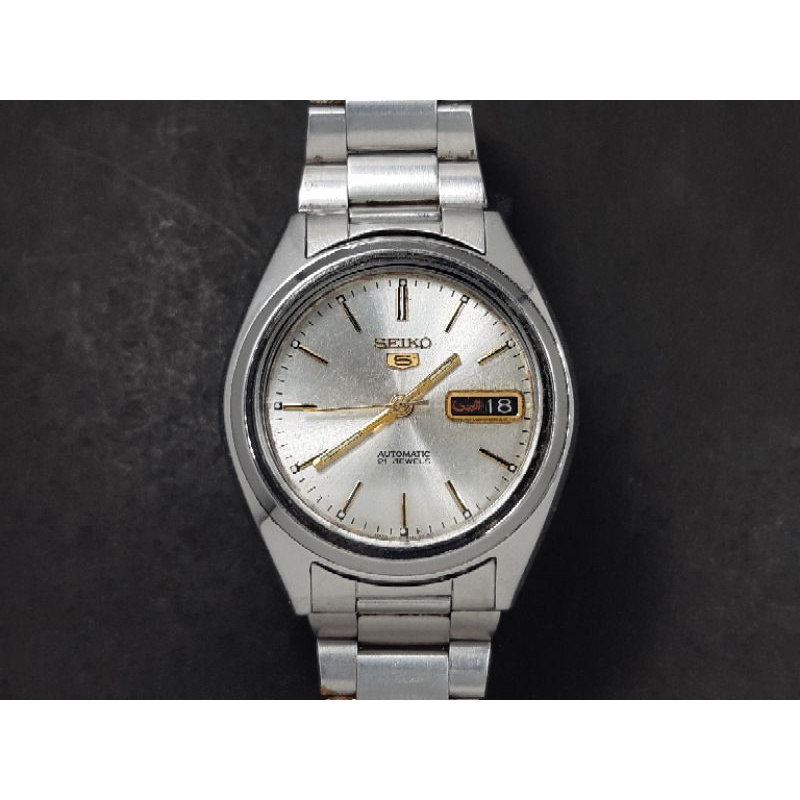 Seiko 5 7009-3040 Silver dial Automatic Watch